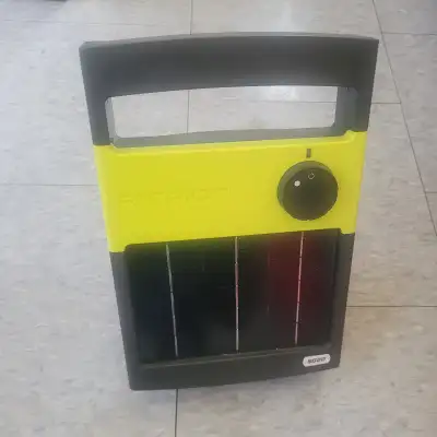 Almost new patriot SG80 solar electric fence charger. Used for 30 days. Good for all livestock. Just...
