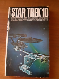 Vintage 1974 Star Trek 10 Collectible Bantam Paperback Book