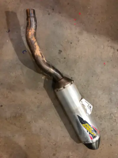 Used exhaust for YZ250F
