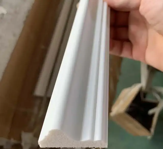  WAREHOUSE CLEARANCE! Baseboard PVC Trim Moulding – 9 ft  in Floors & Walls in City of Montréal - Image 5