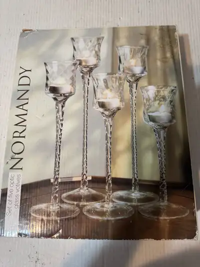 Normandy Glass Votives, View more