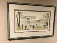 Walter Campbell “Wedding Cake House”limited edition print