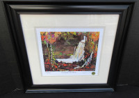Tom Thomson "Woodland Waterfall " 17.25x19" Framed Print Group 7
