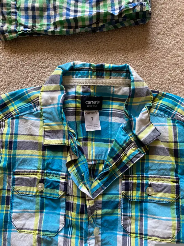 Stylish boy shirts on sale - 7-8T in Kids & Youth in St. Albert - Image 10