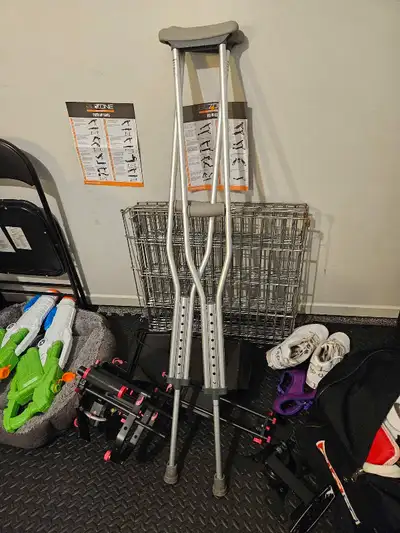 Adjustable Crutches, View more