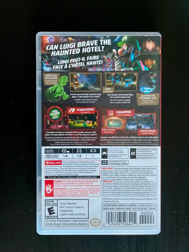 Luigi's Mansion 3 (Nintendo Switch) in Nintendo Switch in Edmonton - Image 4