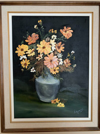 Cadre décoratif peinture à l’huile