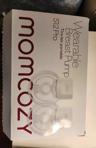 Selling my Momcozy S12 Pro. Bought brand new and used for one baby. One of the piece to hold the pum...