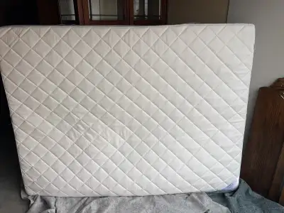Free delivery used foam queen mattress in verry good condition, View more