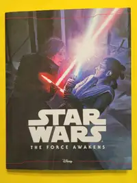 Star Wars: The Force Awakens hardcover book with story and art