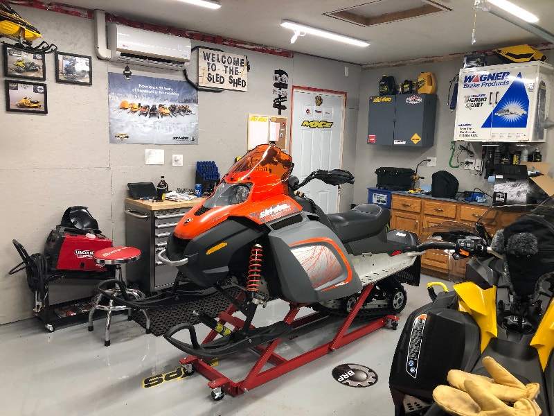 2007 skidoo Freestyle 300 session Snowmobiles Parts, Trailers