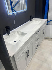 Bathroom vanity 24" 30" 36" 42" 48" 60" 72" inch + countertop