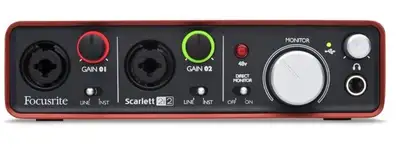 Focusrite Scarlett 2i2 Audio Interface 1st Gen - GOOD USED CONDITION