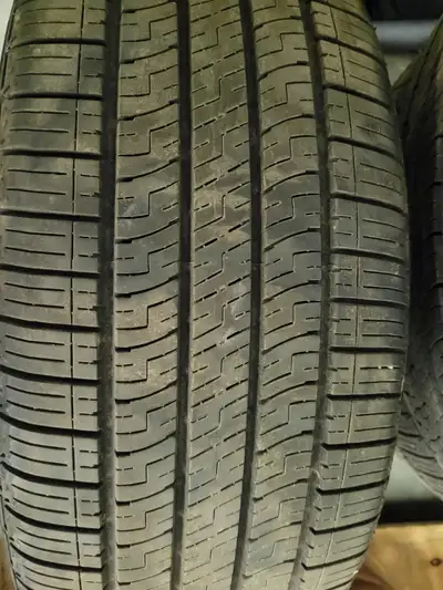 Used Bridgestone Turanza P245/45R19 98V. Approximately 5,000 Kms on tires. Will sell with or without...