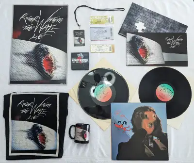 Roger Waters - 2 Vinyl + 3 Concert Stub + 1 Stage Pass + MORE .., View more