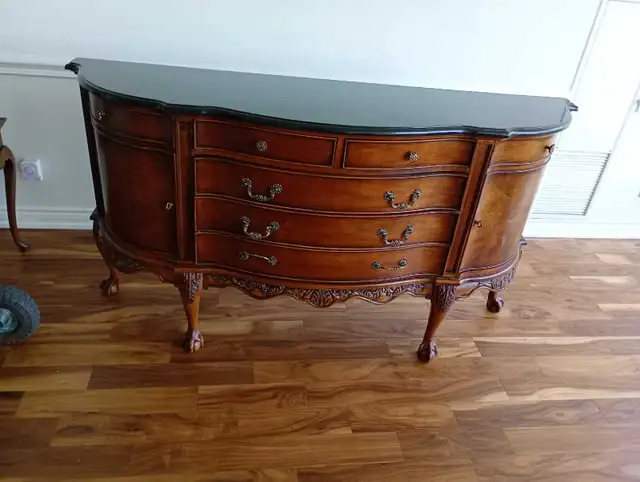 free delivery serpentine or demi-lune sideboard in Hutches & Display Cabinets in City of Toronto - Image 3
