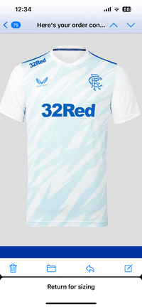 Rangers Match Day T-Shirt XL