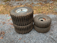 Go kart rims and tires