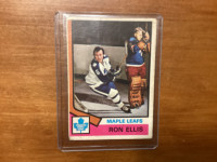 1974-75 O-PEE- CHEE RON ELLIS Hockey Trading Card # 12