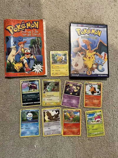 Pokémon cards + extras, View more