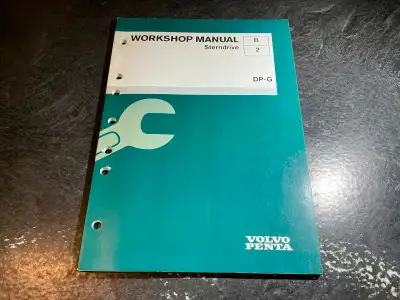Volvo Penta DP-G Aquamatic Duoprop Sterndrive Workshop Manual, View more