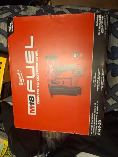 Milwaukee 18 gauge bras nailer , View more