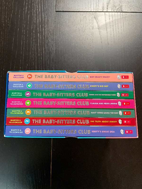 The baby sitters club book set # 1 - 7 plus book 8 & 9 in Children & Young Adult in Oakville / Halton Region