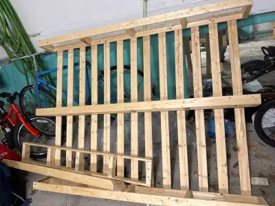 sold wood double bed base , View more