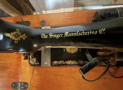 Two singer sewing machines - electric, View more