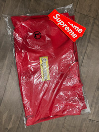 2022 Supreme Bling Box Logo Hooded Sweatshirt 'Red' L Large