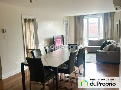 Appartement 4 ½ spacieux et lumineux, unité de coin, a louer.