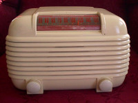 Radio, 1940's Firestone Table Radio