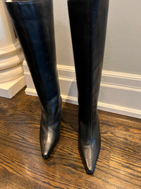 Ana Palma New Black Leather Boots