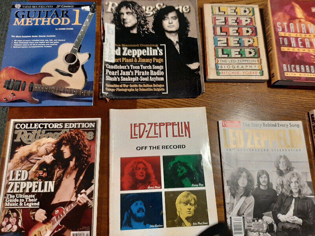 ^^^^^  LED ZEPPELIN BOOKS  ^^^^^ in CDs, DVDs & Blu-ray in Trenton - Image 3