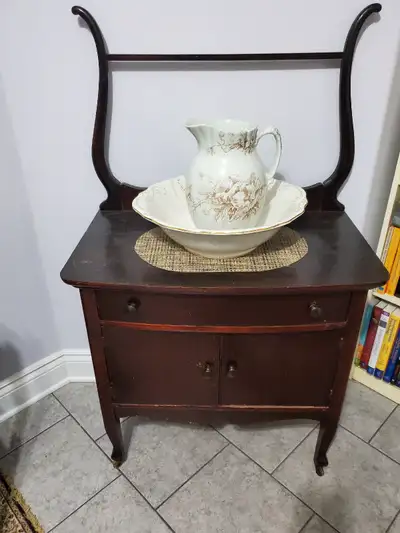 Wash Stand with basin set