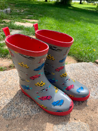 Boys Rain Boots, size US 2