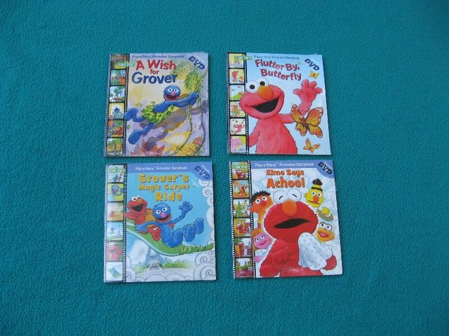 Sesame Street books and DVD  Collection in Children & Young Adult in Norfolk County - Image 4