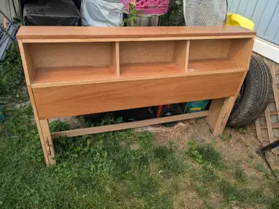 Queen head board with storage, View more