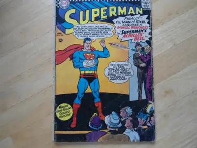 SUPERMAN COMICS 2 22 ALTOGETHER ASKING $80 185,286 292 LUTHOR ORIGIN RETOLD 298 301 BACK TO SUPERMAN...