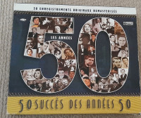 Coffret 2 CD 50 Succès des Années 50