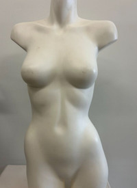 Female Mannequin,Bust form, Dress form, plastic, lightweight