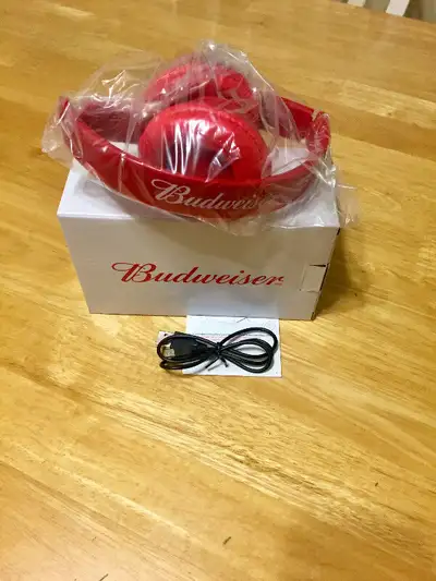 Budweiser Bluetooth Headphones/ NFL Team Toques, View more