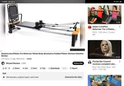 Pilates. Aero Home Studio machine, View more