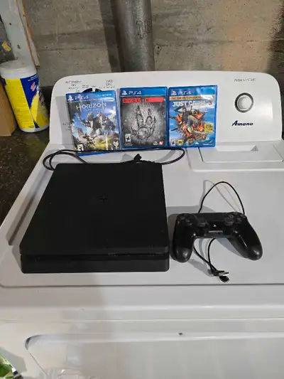 Playstation 4 with games , View more