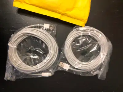 NEW USB Power Extension cord 16.5 Feet (2 pack), View more