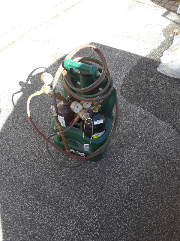 Used, Portable Oxy. Acetylene Torch Set- Complete for sale  