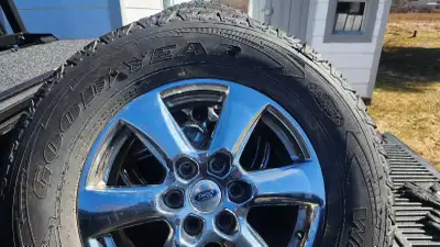 OEM wheels excellent shape 18x 7.5" 6x135 bolt pattern Tires not available rims only. Thanks