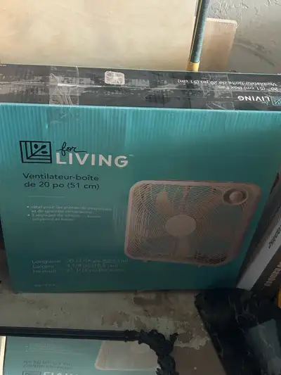  Box Fan by For Living, View more