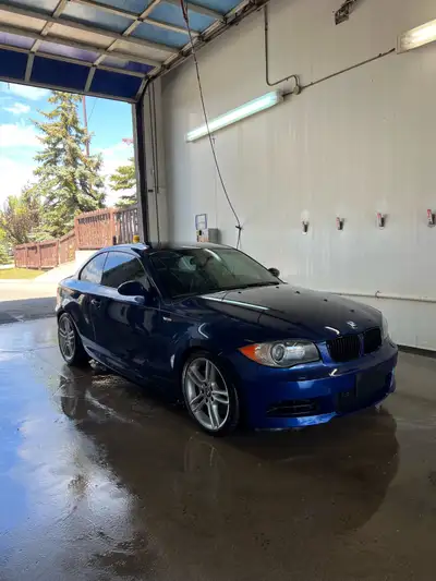 Msport, 135i. Has 5% tint, paddle shifters, currently on winter wheels, oil changed every 4K. Only c...