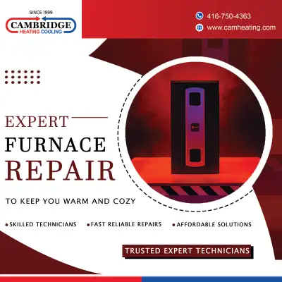 Don’t wait for the cold to get worse! Call Cambridge Heating & Cooling at 416-750-4363 for furnace r...